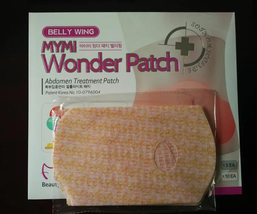 5pcs/pack Korea Belly Wing Mymi Wonder Patch Abdomen Treatment Patch Weight Loss Fat Burning Slimming Patch w original packaging
5pcs/pack Korea Belly Wing Mymi Wonder Patch Abdomen Treatment Patch Weight Loss Fat Burning Slimming Patch w original packaging