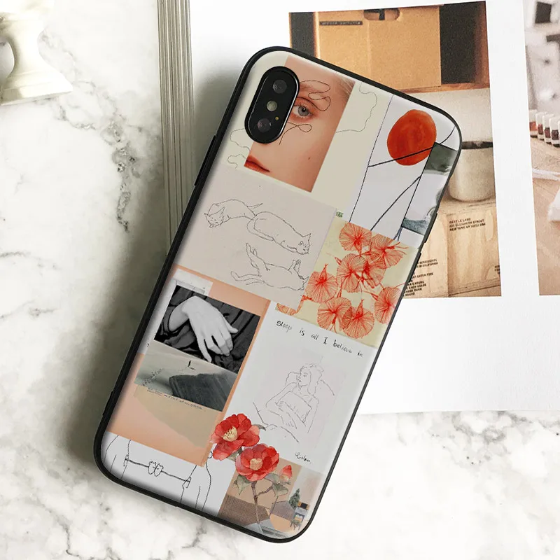 Fashion Style girl Collage Soft Silicone TPU Phone Case Cover Shell For Apple iPhone 5 5s Se 6 6s 7 8 Plus X XR XS MAX
Fashion Style girl Collage Soft Silicone TPU Phone Case Cover Shell For Apple iPhone 5 5s Se 6 6s 7 8 Plus X XR XS MAX