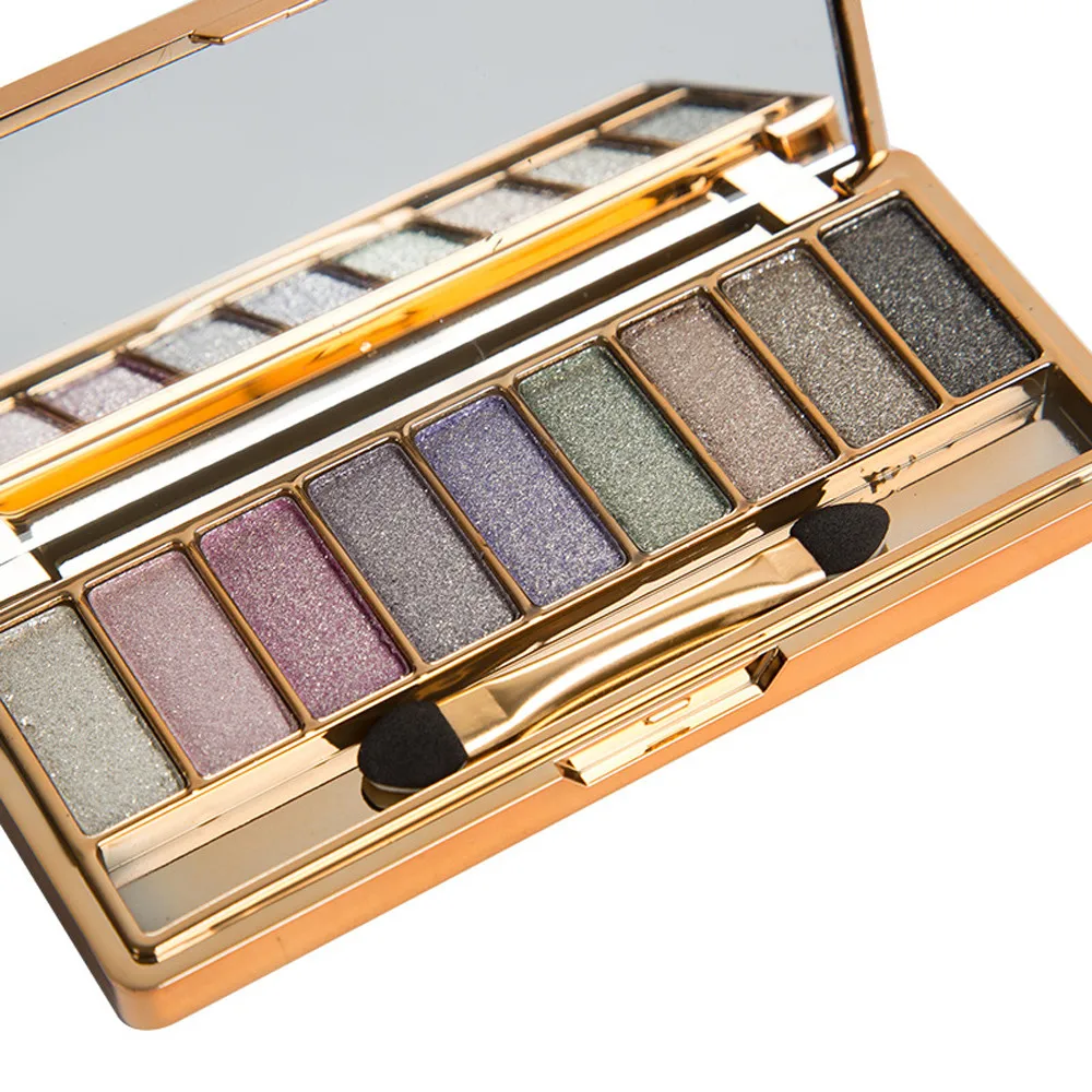 9-Color Fashion Gold Plate Pearlescent Glitter Eye Shadow Palette For Large Area Blooming And Brightening Skin Tone
9-Color Fashion Gold Plate Pearlescent Glitter Eye Shadow Palette For Large Area Blooming And Brightening Skin Tone