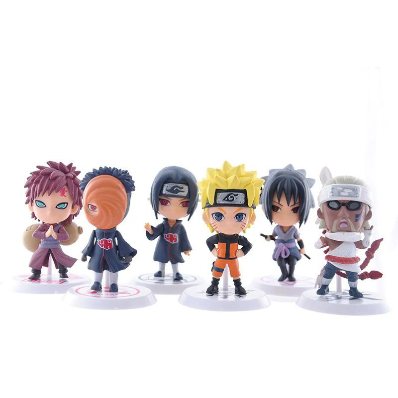 6pcs/Set Naruto Uchiha Sasuke Naruto Uzumaki Model Toy PVC Figure Set Sasuke Minato Hyuuga Hinata Dolls Xmas Childrens Gifts
6pcs/Set Naruto Uchiha Sasuke Naruto Uzumaki Model Toy PVC Figure Set Sasuke Minato Hyuuga Hinata Dolls Xmas Childrens Gifts