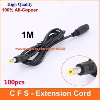 High quality 100PCS CCTV DC Power Extension Cable 1 Meter / 3FT 3 FT Jack Socket to 5.5mm x 2.5mm Male Plug + DHL free Shipping
High quality 100PCS CCTV DC Power Extension Cable 1 Meter / 3FT 3 FT Jack Socket to 5.5mm x 2.5mm Male Plug + DHL free Shipping