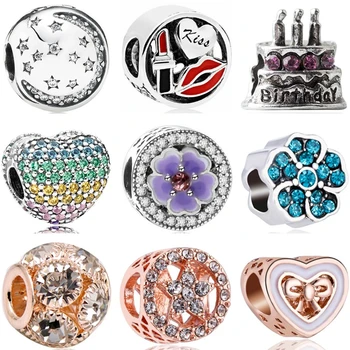 Btuamb European Luxurious Dreamcatcher Lipstick Cake Star Bike Flower Beads Charms Fit Pandora Bracelets for Women DIY Jewelry
Btuamb European Luxurious Dreamcatcher Lipstick Cake Star Bike Flower Beads Charms Fit Pandora Bracelets for Women DIY Jewelry