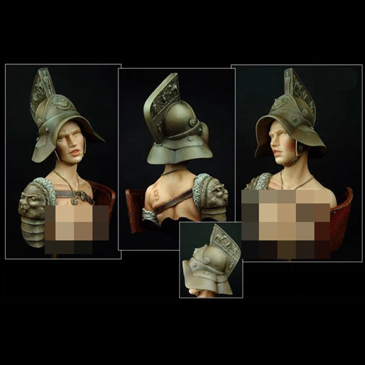 1/10 Gladiatrix, Resin Model Bust GK, Ancient female warrior, Unassembled and unpainted kit
1/10 Gladiatrix, Resin Model Bust GK, Ancient female warrior, Unassembled and unpainted kit