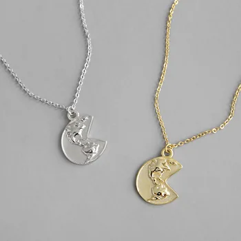 100% 925 sterling silver geometric semicircle map female pendant necklace women, Minimalist gold color necklaces chains jewelry
100% 925 sterling silver geometric semicircle map female pendant necklace women, Minimalist gold color necklaces chains jewelry