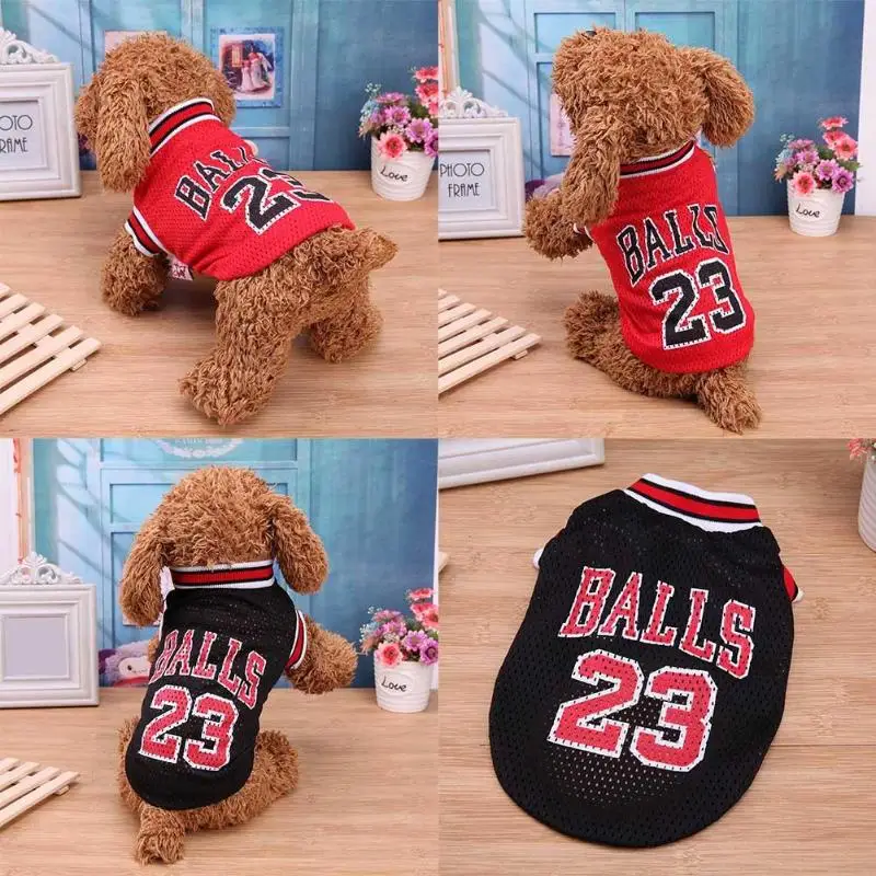 Summer Numbers Basketball Uniforms Dog Clothes Vest Sportswear Pet Outfit New Dog Clothes Pets Basketball Clothing Vest
Summer Numbers Basketball Uniforms Dog Clothes Vest Sportswear Pet Outfit New Dog Clothes Pets Basketball Clothing Vest