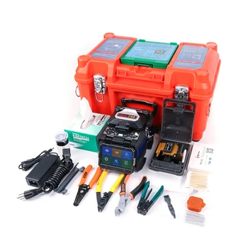 2019 Newest Fiber Splicing Machine Orientek T45 Fusion Splicer with T30C Fiber Cleaver soudeuse fibre optique
2019 Newest Fiber Splicing Machine Orientek T45 Fusion Splicer with T30C Fiber Cleaver soudeuse fibre optique