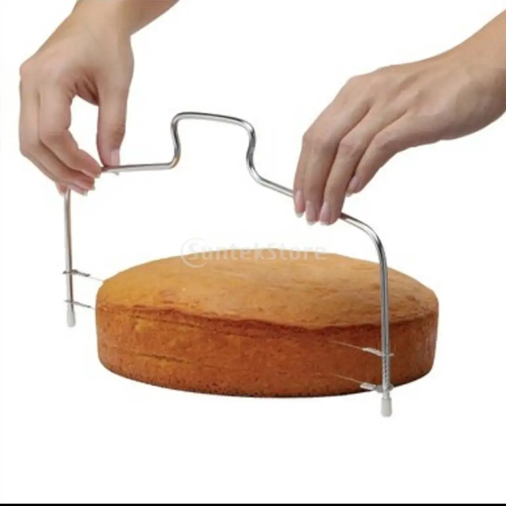 New Arrivals 2015 Stainless Steel Saw Blade Adjustable Wire Cake Slicer Cutter Baking Leveler Free Shipping
New Arrivals 2015 Stainless Steel Saw Blade Adjustable Wire Cake Slicer Cutter Baking Leveler Free Shipping