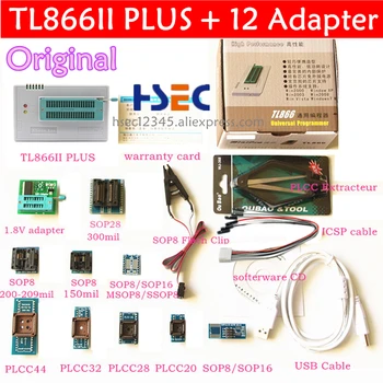 100% Original XGecu TL866II Plus USB Programmer+12items IC Adapters SOP8 Test Clip replace Minipro TL866CS TL866A usb Programmer
100% Original XGecu TL866II Plus USB Programmer+12items IC Adapters SOP8 Test Clip replace Minipro TL866CS TL866A usb Programmer