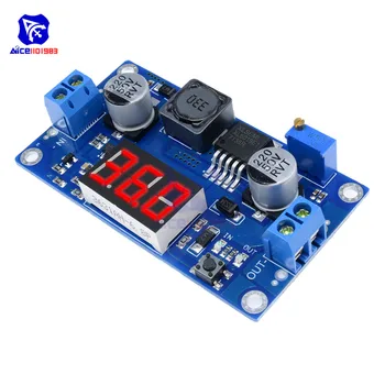XL6009 DC-DC 4.5 -32V to 5 -52V Boost Step-Up Module Power Supply Board with 3 Bit LED Digit Tube Voltmeter
XL6009 DC-DC 4.5 -32V to 5 -52V Boost Step-Up Module Power Supply Board with 3 Bit LED Digit Tube Voltmeter