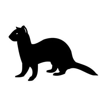 16*10CM FERRET Interesting Animal Car Stickers Motorcycle Decals Car Styling Black/Silver C2-0222
16*10CM FERRET Interesting Animal Car Stickers Motorcycle Decals Car Styling Black/Silver C2-0222