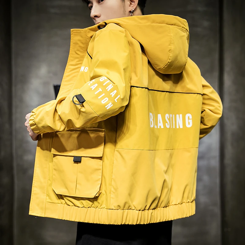 2019 Men New Bomber Jackets Letter Print Casual Solid Fashion Mens Pilot Jacket Spring Autumn Male Zipper Pocket Baseball Coats
2019 Men New Bomber Jackets Letter Print Casual Solid Fashion Mens Pilot Jacket Spring Autumn Male Zipper Pocket Baseball Coats