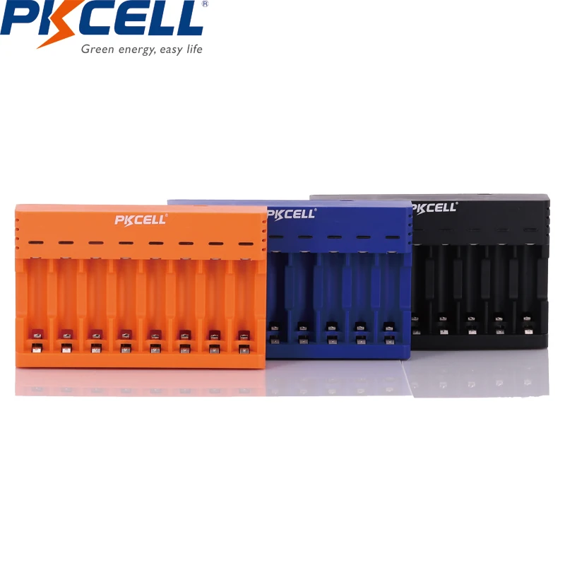 1PCS PKCELL nimh battery charger for 1-8pcs AA/AAA rechargeable battery charger charging nimh/nicd batteries USB 8slots
1PCS PKCELL nimh battery charger for 1-8pcs AA/AAA rechargeable battery charger charging nimh/nicd batteries USB 8slots