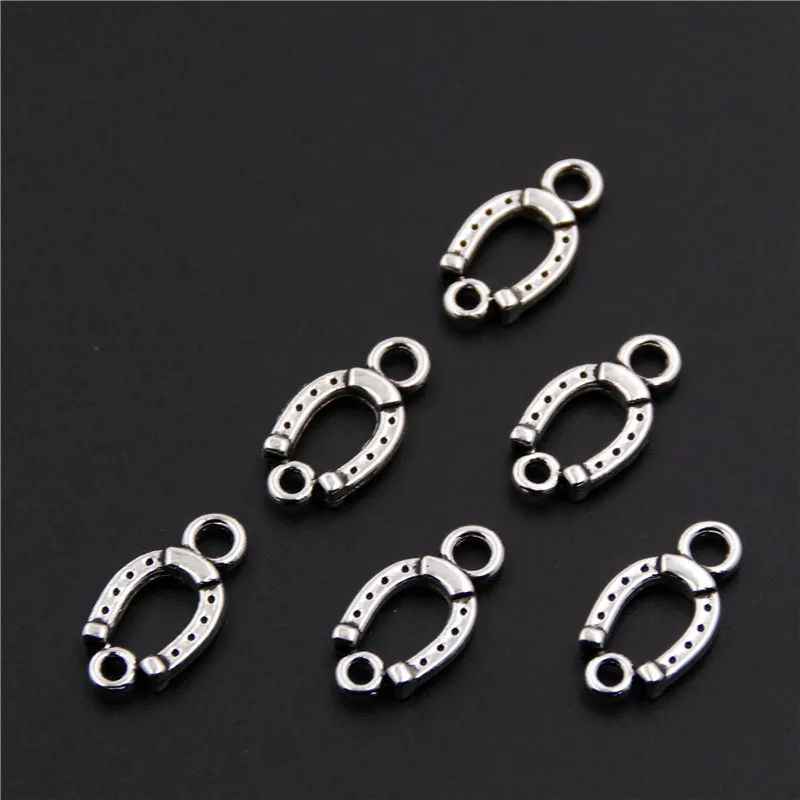 50pcs Silver Color Tone Horseshoe Hole Necklace Bracelet Connectors Charms For Jewelry Making DIY Handmade Craft A940
50pcs Silver Color Tone Horseshoe Hole Necklace Bracelet Connectors Charms For Jewelry Making DIY Handmade Craft A940