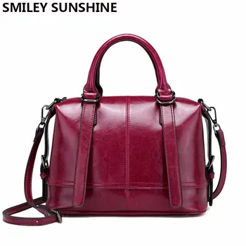 SMILEY SUNSHINE Boston ladies genuine leather bags female luxury women's leather handbags designer messenger bags tote hand bag
SMILEY SUNSHINE Boston ladies genuine leather bags female luxury women's leather handbags designer messenger bags tote hand bag