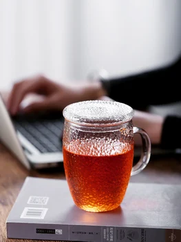 Filter Glass Tea Fruit Net Red Cup Simple Transparent Office Thickened Water-resistant Cups
Filter Glass Tea Fruit Net Red Cup Simple Transparent Office Thickened Water-resistant Cups