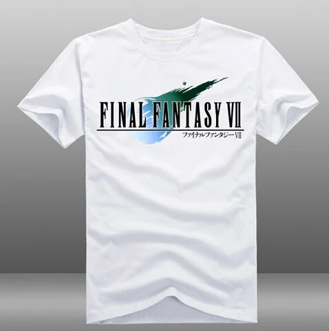 Mens Game Final Fantasy VII FF7 T-shirts White 100% Cotton Short Sleeve O-Neck Tops Tees Shirts 3 Styles
Mens Game Final Fantasy VII FF7 T-shirts White 100% Cotton Short Sleeve O-Neck Tops Tees Shirts 3 Styles
