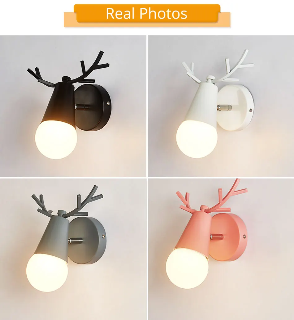 Wooden LED Wall Lamp E27 Bulb Bedroom Light Living Room Hotel Lighting Retro Vintage Stair Indoor Wall Lights Sconce Lamp (11)