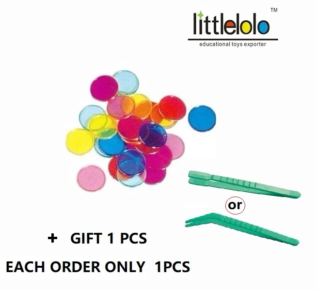 baby educational toy montessori math learning chips plastic transparent sheet tiles counter with metal loop 100pcs with tweezer
baby educational toy montessori math learning chips plastic transparent sheet tiles counter with metal loop 100pcs with tweezer