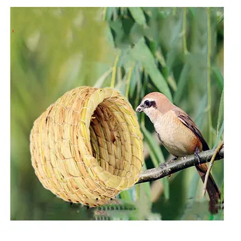 AHUAPET Bird Cage House Nest Supplies Cage Parrot Plant Fibres Eco-friendly Straw Pigeon Nest Pet Birds Accessories Birdhouse E
AHUAPET Bird Cage House Nest Supplies Cage Parrot Plant Fibres Eco-friendly Straw Pigeon Nest Pet Birds Accessories Birdhouse E