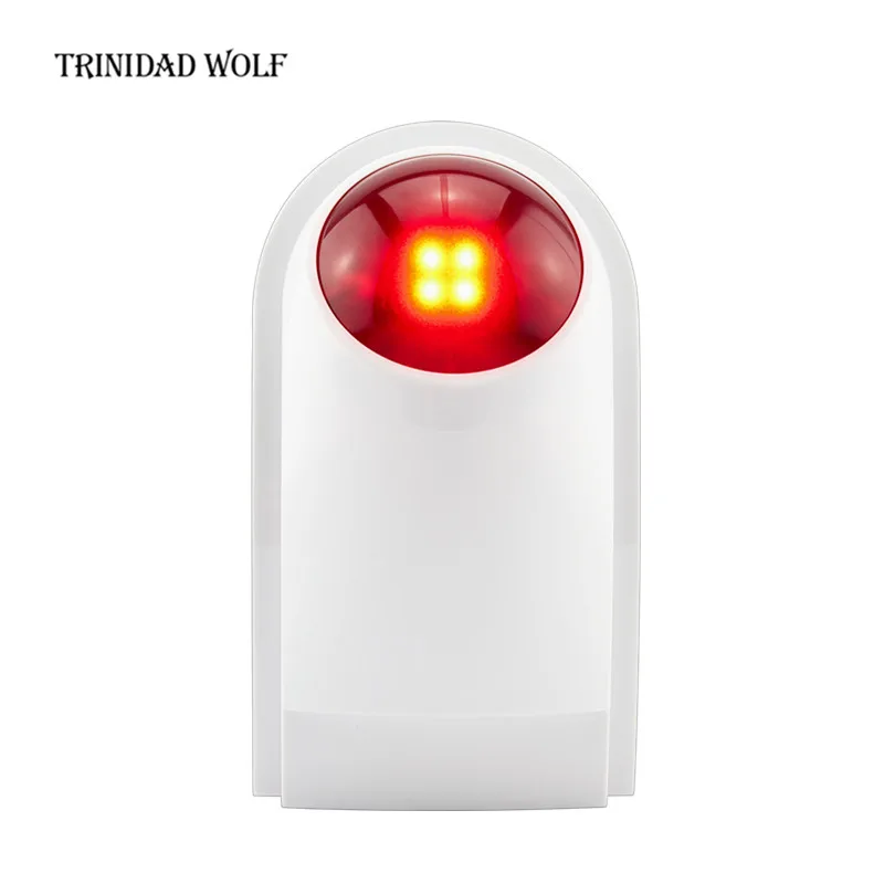 KERUI Wireless Outdoor Siren Suit For Kerui Wifi GSM PSTN Alarm System Waterproof Siren Sound Strobe Flash Alarm Siren
KERUI Wireless Outdoor Siren Suit For Kerui Wifi GSM PSTN Alarm System Waterproof Siren Sound Strobe Flash Alarm Siren