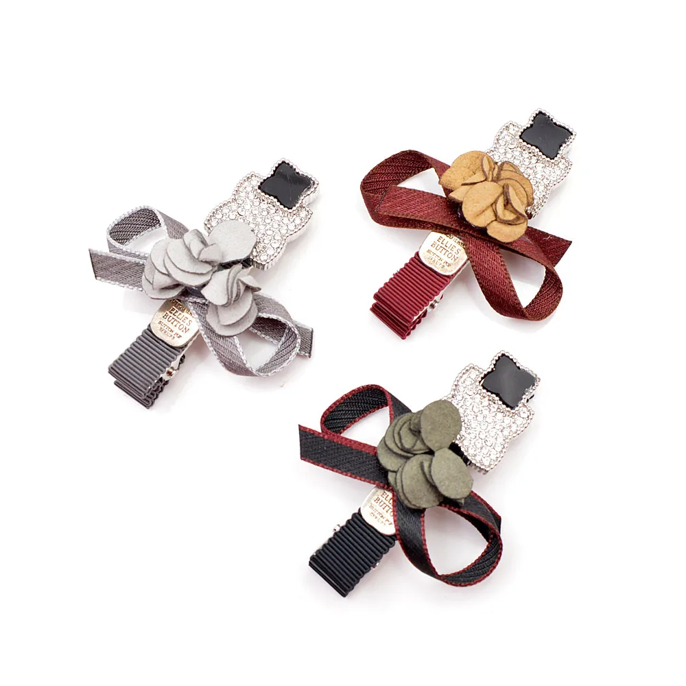 New Arrival Rhinestone Fashion Bow Hairpins for Girl Kids Fashion Headwear Hair Pins Small Flower Hair Accessories 4 Colors Pick
New Arrival Rhinestone Fashion Bow Hairpins for Girl Kids Fashion Headwear Hair Pins Small Flower Hair Accessories 4 Colors Pick