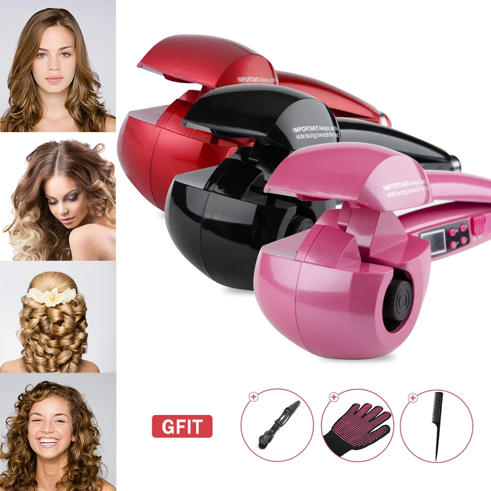 New LCD Screen Automatic Hair Curler Heating Hair Care Styling Tools Ceramic Wave Hair Curl Magic Curling Iron Hair Styler Women
New LCD Screen Automatic Hair Curler Heating Hair Care Styling Tools Ceramic Wave Hair Curl Magic Curling Iron Hair Styler Women