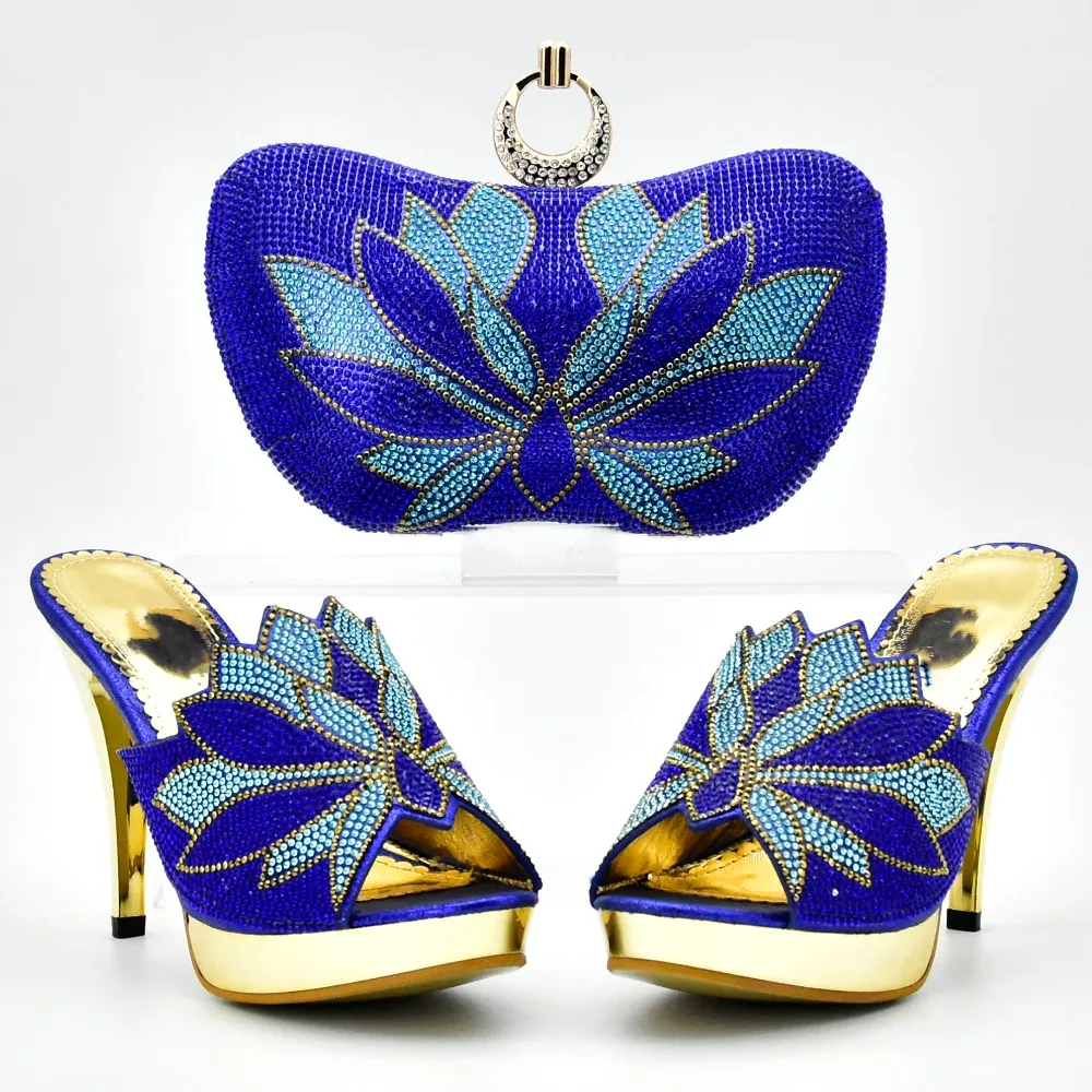 Size 37 to 42 royal blue high heel 4 inches shoes and bag matching set SB8140-3 free shipping slippers shoes and clutches bag
Size 37 to 42 royal blue high heel 4 inches shoes and bag matching set SB8140-3 free shipping slippers shoes and clutches bag