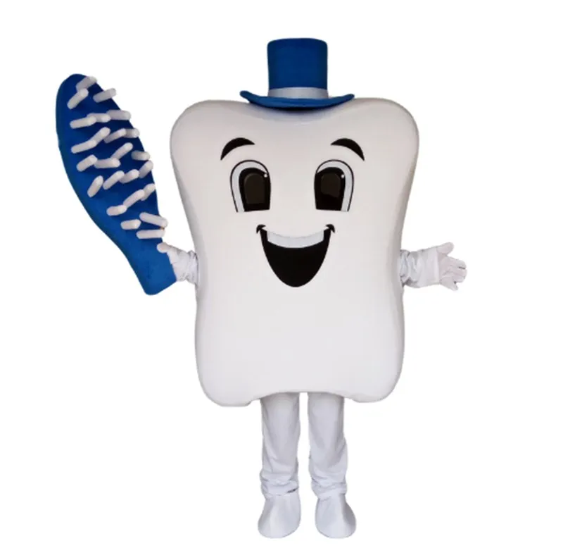 

Teeth Tooth Mascot Costume Adult Size Cosplay Costume Parties Cartoon Appearl Halloween Birthday Cosplay