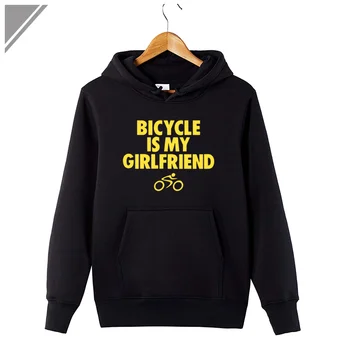KOLVONANIG 2018 Winter Cotton Bicycle Is My Girlfriend Funny Printed Men's Hoodies With Hat Casual Man Pullover Men Sweatshirt
KOLVONANIG 2018 Winter Cotton Bicycle Is My Girlfriend Funny Printed Men's Hoodies With Hat Casual Man Pullover Men Sweatshirt