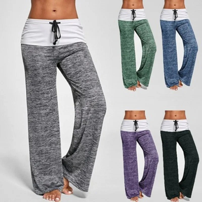 Wide Leg Pants Women high waist trousers Plaid Waxy soft and comfortable Pants Female Pure Of Casual Loose Women
Wide Leg Pants Women high waist trousers Plaid Waxy soft and comfortable Pants Female Pure Of Casual Loose Women