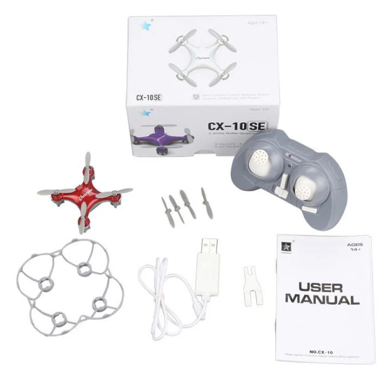 Rc Helicopter Cheerson CX-10SE Mini Drone CX-10 Upgrade Quadcopter Nano Drons Quadrocopter Toys For Children Copter Brinquedo
Rc Helicopter Cheerson CX-10SE Mini Drone CX-10 Upgrade Quadcopter Nano Drons Quadrocopter Toys For Children Copter Brinquedo
