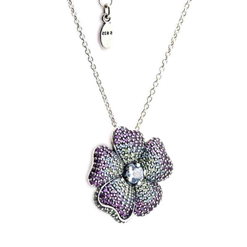 CKK 925 Sterling Silver Glorious Bloom Pendant, Multi-Colored Original Jewelry Making Anniversary Gift
CKK 925 Sterling Silver Glorious Bloom Pendant, Multi-Colored Original Jewelry Making Anniversary Gift