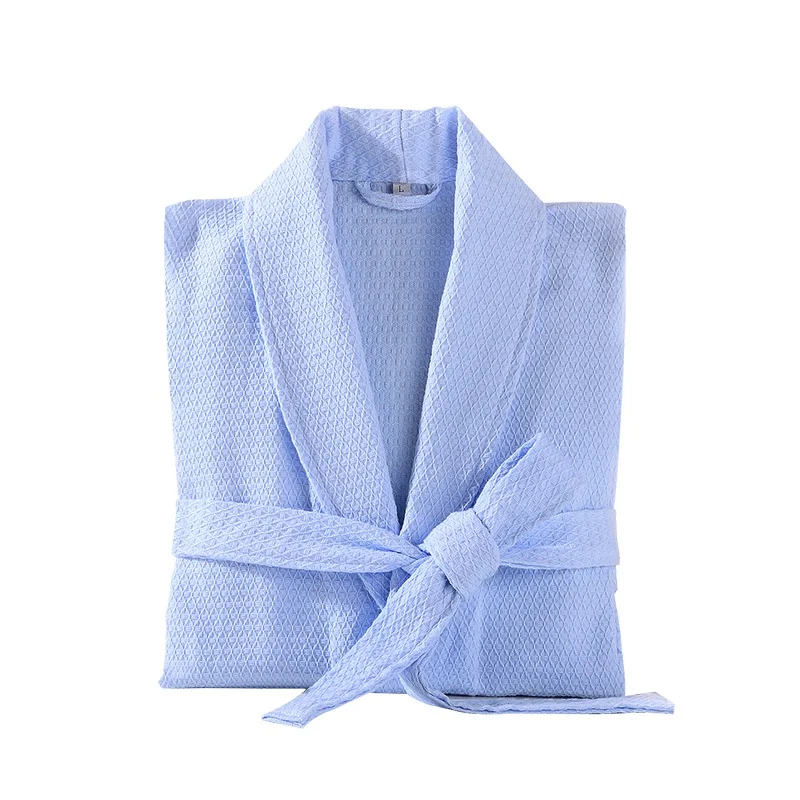 100% Cotton Men Bathrobe Embroidery Waffle Soft Kimono Robe Hotels absorbent Night Dressing Gown pijamas Bridesmaid unisex Robe
100% Cotton Men Bathrobe Embroidery Waffle Soft Kimono Robe Hotels absorbent Night Dressing Gown pijamas Bridesmaid unisex Robe