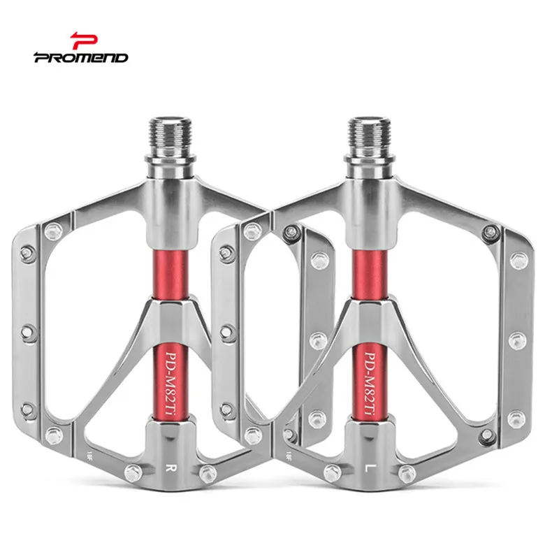 Mountain Bike Pedals Titanium Bicycle Flat Pedals Aluminum 9/16" Sealed Bearing Lightweight Platform for Road Mountain BMX MTB
Mountain Bike Pedals Titanium Bicycle Flat Pedals Aluminum 9/16" Sealed Bearing Lightweight Platform for Road Mountain BMX MTB