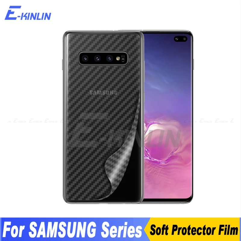 Carbon Fiber Back Cover Screen Protector For Samsung Galaxy S10e S10 5G S9 S8 Plus Note 10 9 8 Sticker Protective Film Not Glass
Carbon Fiber Back Cover Screen Protector For Samsung Galaxy S10e S10 5G S9 S8 Plus Note 10 9 8 Sticker Protective Film Not Glass
