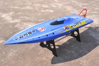 DTRC Mono 2 H750 ASURA Fiberglass Electric Brushless RC Boat w/ 3674 Water Cooling motor & 120A ESC, CNC Metal Prop.
DTRC Mono 2 H750 ASURA Fiberglass Electric Brushless RC Boat w/ 3674 Water Cooling motor & 120A ESC, CNC Metal Prop.