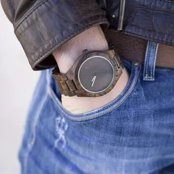 NEW UWOOD Handmade Black Men's Wooden Watches Natural Sandal Wood Dress Quartz Wristwatch Unisex Rough Watch For Christmas Gifts
NEW UWOOD Handmade Black Men's Wooden Watches Natural Sandal Wood Dress Quartz Wristwatch Unisex Rough Watch For Christmas Gifts