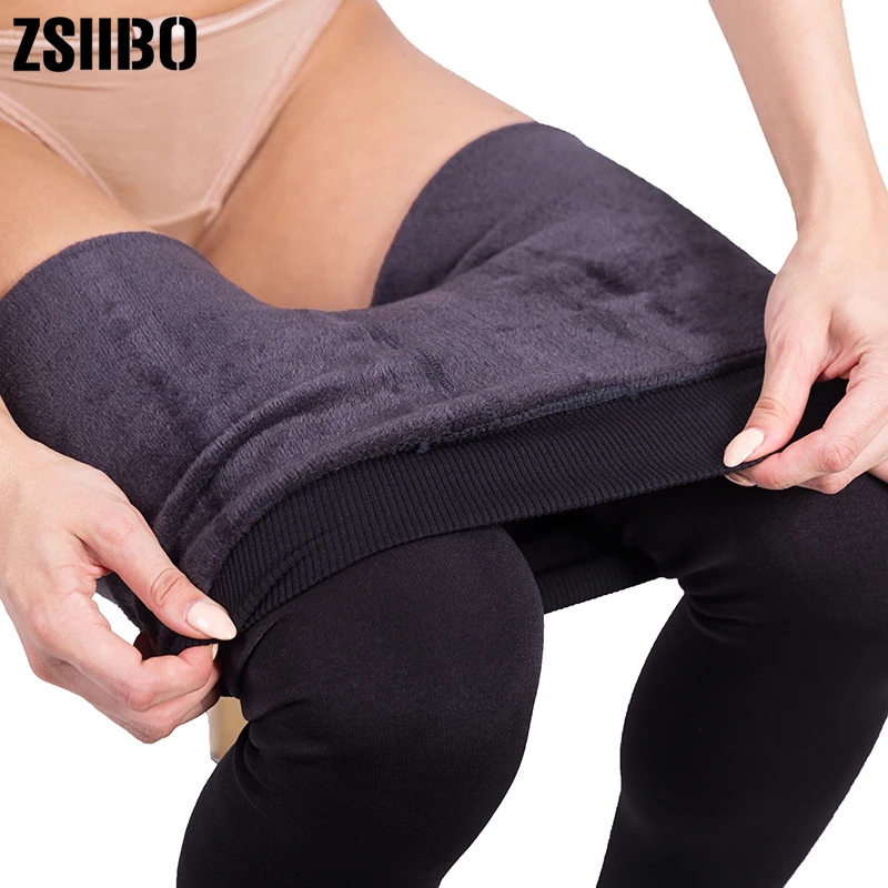 High Elastic Waist Winter Plus Velvet Thicken Women's Warm Pants Warm Super Elastic Faux Velvet Winter Thick Slim Leggings
High Elastic Waist Winter Plus Velvet Thicken Women's Warm Pants Warm Super Elastic Faux Velvet Winter Thick Slim Leggings
