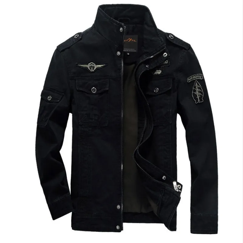 Male Spring Autumn Green Khaki 3 colors Military Style jacket winter Plus size Casual man Jackets Army clothes brand
Male Spring Autumn Green Khaki 3 colors Military Style jacket winter Plus size Casual man Jackets Army clothes brand