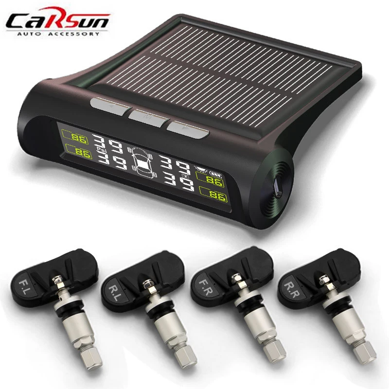 Brand New Car Tyre Pressure Monitoring System Smarter Wireless TPMS Time Digital Alarm 4 Sensor with LED display Diagnostic Tool
Brand New Car Tyre Pressure Monitoring System Smarter Wireless TPMS Time Digital Alarm 4 Sensor with LED display Diagnostic Tool