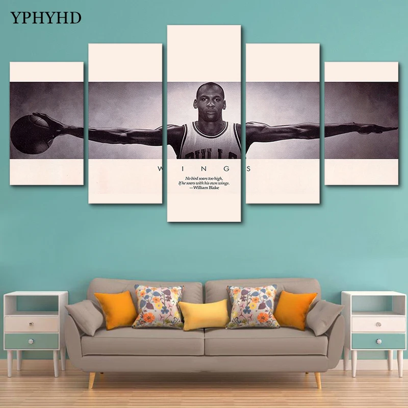 YPHYHD Modern 5 Piece NBA Art Canvas Painting Print Poster Decor Pictures Canvas Painting for Living Room Paintings on Canvas
YPHYHD Modern 5 Piece NBA Art Canvas Painting Print Poster Decor Pictures Canvas Painting for Living Room Paintings on Canvas