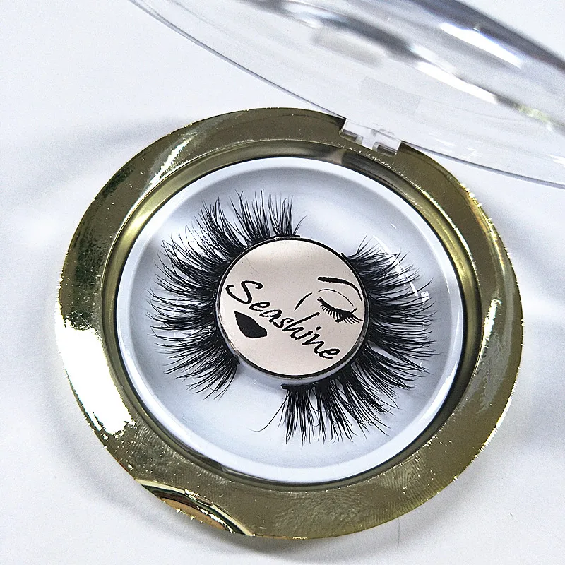 Seashine 20 pairs round gold box 3D mink eyelashes extensions false eyelash natural soft 100% handmade mink lashes free shipping
Seashine 20 pairs round gold box 3D mink eyelashes extensions false eyelash natural soft 100% handmade mink lashes free shipping