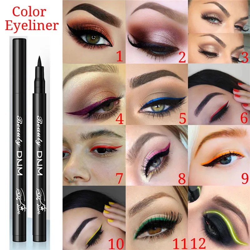 Newest Easywear Liquid Eye Liner Makeup Colorful Eyeliner Pencil Waterproof Long Lasting No-blooming Eyes Cosmetics for Women
Newest Easywear Liquid Eye Liner Makeup Colorful Eyeliner Pencil Waterproof Long Lasting No-blooming Eyes Cosmetics for Women