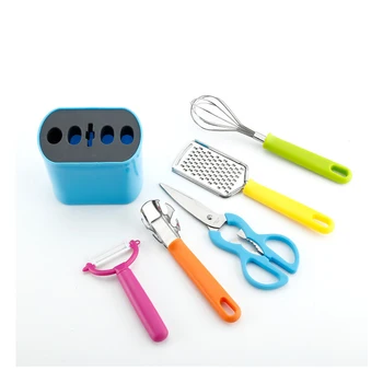 1 set/ 5pcs kitchen tools fruit planing machine scissors egg beater (including shelf) kitchen supplies
1 set/ 5pcs kitchen tools fruit planing machine scissors egg beater (including shelf) kitchen supplies