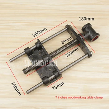MC01044 Woodworking Table Pliers 7-inch Double Connecting Rod Woodworking Clamp DIY Fixture Lightweigh Wooden Table Pliers Clamp
MC01044 Woodworking Table Pliers 7-inch Double Connecting Rod Woodworking Clamp DIY Fixture Lightweigh Wooden Table Pliers Clamp
