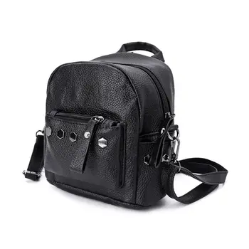 1Pc Vintage Women Rivet Leather Backpack Travel Mini Rucksack School Bags Shoulder Crossbody Bag PU Bag 
1Pc Vintage Women Rivet Leather Backpack Travel Mini Rucksack School Bags Shoulder Crossbody Bag PU Bag