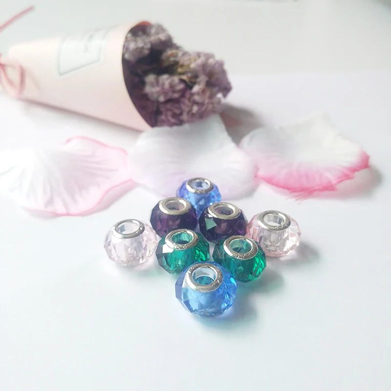 10pcs/lot Glass beads Crystal Lampwork Glass Charms Glass Large Hole Bead for DIY Necklace Bracelet Earring Accessories
10pcs/lot Glass beads Crystal Lampwork Glass Charms Glass Large Hole Bead for DIY Necklace Bracelet Earring Accessories