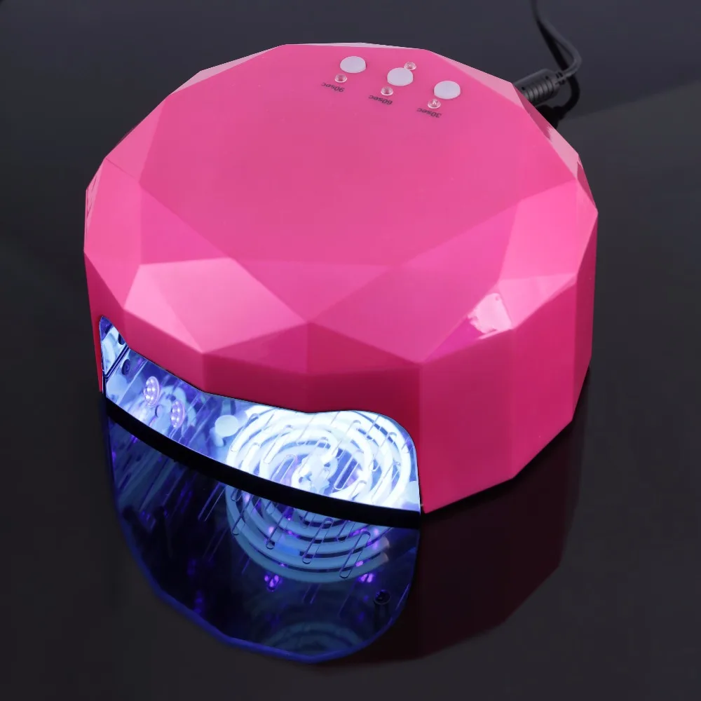 48w CCFL UV LED Lamp for Nails Dryer for UV/LED Gels Nail Lamp Diamond Shaped CCFL Curing for Nails Polish Nail Art Tools
48w CCFL UV LED Lamp for Nails Dryer for UV/LED Gels Nail Lamp Diamond Shaped CCFL Curing for Nails Polish Nail Art Tools