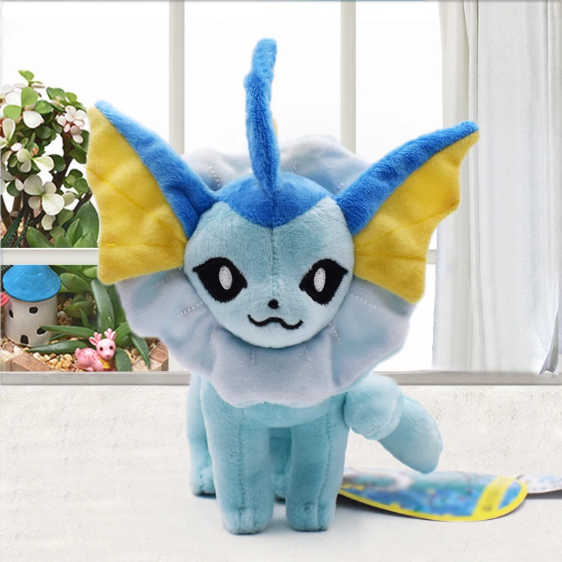 16cm Cute Elf Stand Vaporeon Eevee Peluche Toy Hi-Q PP Cotoon Stuffed Plush Toys Doll For Christmas Birthday Gifts
16cm Cute Elf Stand Vaporeon Eevee Peluche Toy Hi-Q PP Cotoon Stuffed Plush Toys Doll For Christmas Birthday Gifts