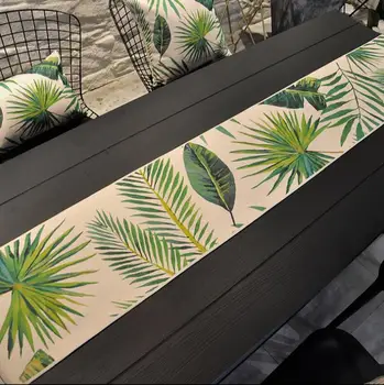 NEW American country Palm leaf Pastoral Table Runner for Wedding Party Home Hotel Table Decoration Home Textile Table Placenmat
NEW American country Palm leaf Pastoral Table Runner for Wedding Party Home Hotel Table Decoration Home Textile Table Placenmat